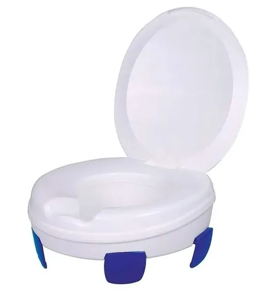 Podwyższająca nakładka nasadka na wc toaletę sedes 15 cm z pokrywą RF-871