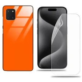 etui-do-samsung-note-10-lite-case-pomaranczowy-zestaw-folia-hydrozelowa-hit