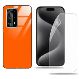 etui-do-huawei-p40-pro-plus-case-pomaranczowy-zestaw-folia-hydrozelowa-hit