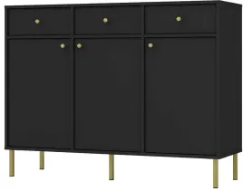 komoda-okinawa-ii-827-czarny-grafit-nogi-proste