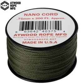 linka-paracord-sznurek-nano-cord-91m-300ft-atwood-olive-drab
