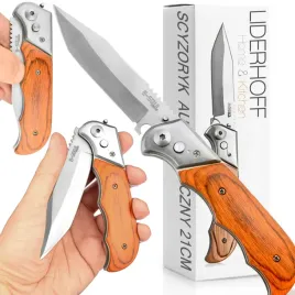 noz-sprezynowy-scyzoryk-21cm-stal-drewno-skladany-kieszonkowy-survival