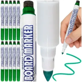 marker-suchoscieralny-do-bialych-tablic-granit-ze-scieraczem-zielony-10szt