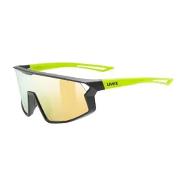 okulary-przeciwsloneczne-dzieciece-uvex-skyryse-jr-black-yellow-matt-mirror