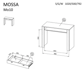 biurko-toaletka-konsola-mossa-102-cm-bialy-szuflada