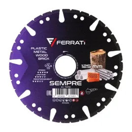 tarcza-diamentowa-ferrati-sempre-125mm-uniwersalna-do-drewna-gumy-plastiku