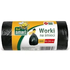worki-na-smieci-paclan-bee-smart-35l-50szt-242303-odpady-uniwersalne-czarne