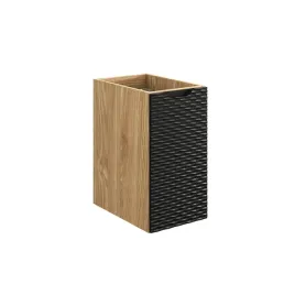 szafka-lazienkowa-30-cm-czarny-mat-dab-stojaca-pomocnicza