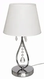 lampka-nocna-stolowa-lampa-z-abazurem-chromowana-wenecja