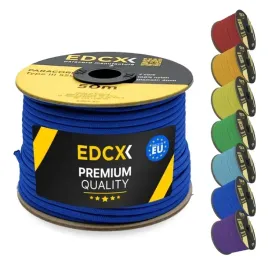 linka-edcx-4mm-paracord-550-blue-30-m