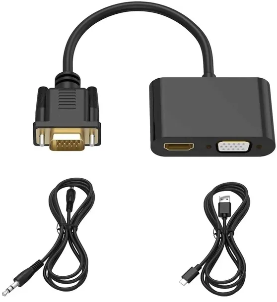 adapter-konwerter-vga-d-sub-do-hdmi-vga-audio-dlugosc-0-07-m