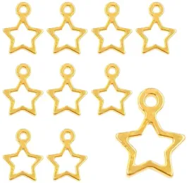zawieszki-charms-gwiazdki-zawieszka-gwiazda-gwiazdka-wisiorek-zlota-12szt