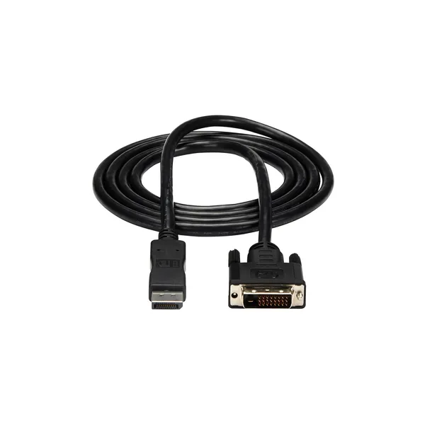 startech-com-dp2dvimm6-adapter-kablowy-18-m-displayport-dvi-d-czarny-stan-nowy-kod-producenta-dp2dvimm6