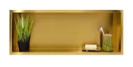 wall-box-one-gold-brass-polka-pojedyncza-zlota-90x30x7-cm