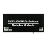matrix-hdmi-2-0-2x2-switch-spliter-dolby-atmos-7-1-stan-nowy-waga-z-opakowaniem-0-2-kg