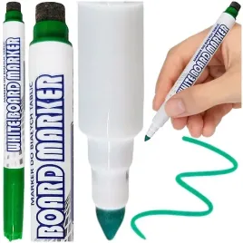 marker-suchoscieralny-do-bialych-tablic-pisak-granit-ze-scieraczem-zielony
