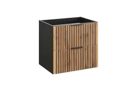 szafka-pod-umywalke-80-cm-lamele-dab-wotan-czarna-nowoczesna