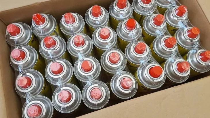 KARTUSZ NABÓJ Z GAZEM 400ml/227g GERMAN CAMPING x 24 sztuki kuchenka piec
