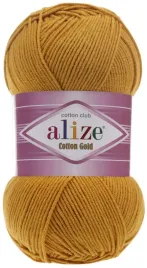 wloczka-alize-cotton-gold-02-musztardowy-100g-55percent-bawelna-45percent-akryl