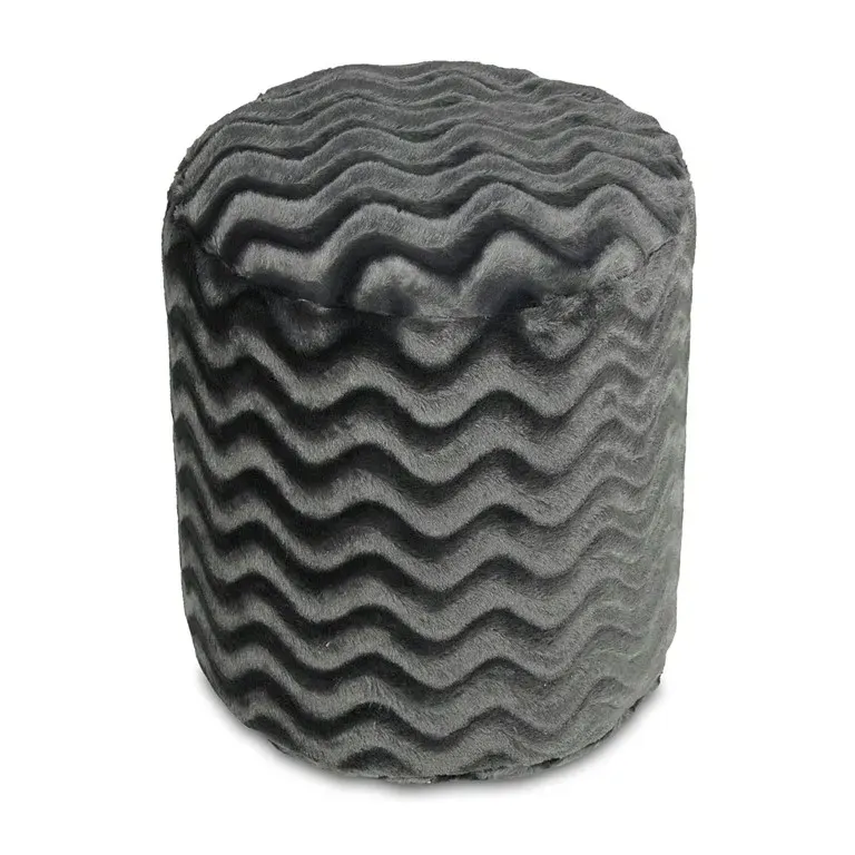 pufa-luxima-45cm-grafitowa-stan-nowy
