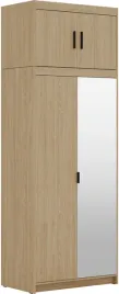 szafa-elena-2d-1-lustro-nadstawka-dab-olejowany