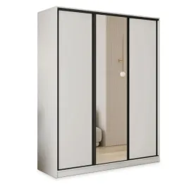 szafa-przesuwna-tari-150-cm-z-lustrem-szuflady-trzydrzwiowa-biala