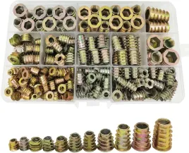 mufa-dwugwintowa-do-drewna-wkret-nakretka-m4-m5-m6-m8-m10-zestaw-212-sztuk