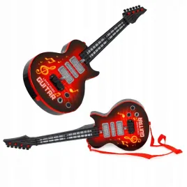 gitara-dla-dzieci-elektryczna-z-nauka-gry-na-gitarze-melodie-czerwona