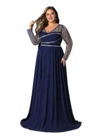 shein-plus-size-sukienka-koktajlowa-granatowa-maxi-damska-50-1dk