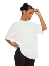 shein-bialy-t-shirt-damski-z-krotkim-rekawem-gladki-casual-38-1dj