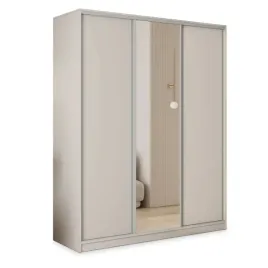szafa-przesuwna-tari-150-cm-z-lustrem-szuflady-trzydrzwiowa-kaszmir