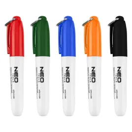 mini-marker-permanentny-brelok-13-867-zestaw-5-kolorow-flamaster-neo-tools