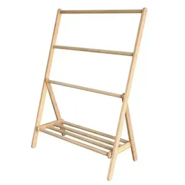 wieszak-stojacy-na-reczniki-drewniany-z-polka-lazienkowy