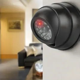 4x-atrapa-kamery-przemyslowej-kamera-kopulka-migajaca-dioda-led