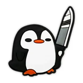 przypinka-do-butow-crocs-pingwin-z-nozem-or-pin-do-crocsow-ozdoba