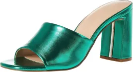 the-drop-klapki-damskie-zielone-metaliczne-37-1s8l