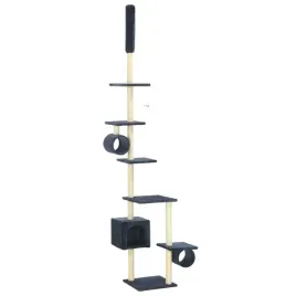 vidaxl-drapak-dla-kota-z-sizalowymi-slupkami-260-cm-granatowy
