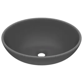 vidaxl-luksusowa-owalna-umywalka-ciemnoszara-matowa-40x33-cm