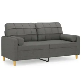 vidaxl-2-osobowa-sofa-z-poduszkami-ciemnoszara-140-cm-tkanina