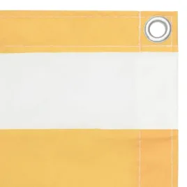 vidaxl-parawan-balkonowy-bialo-zolty-120x600-cm-tkanina-oxford