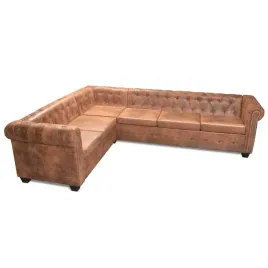 vidaxl-sofa-rogowa-chesterfield-szescioosobowa-brazowa-sztuczna-skora