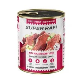 dolina-noteci-super-rafi-cielecina-watrobka-krolik-mokra-karma-dla-psa-800g