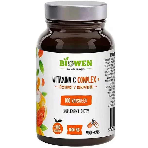 witamina-c-complex-100-kapsulek-hempking-biowen-postac-kapsulki