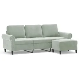vidaxl-3-osobowa-sofa-z-podnozkiem-jasnoszara-180-cm-aksamit