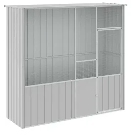 vidaxl-woliera-szara-215x78x200-cm-galwanizowana-stal