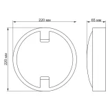 lampa-scienno-sufitowa-zewnetrzna-led-18w-szara-ip65-inga-videx-glebokosc-produktu-6-5-cm