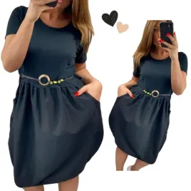 sukienka-bombka-z-paskiem-czarna-bawelna-wygodna-44-46-3xl-4xl