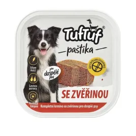 mokra-karma-dla-psa-tuftuf-tacka-pasztet-dziczyzna-300g