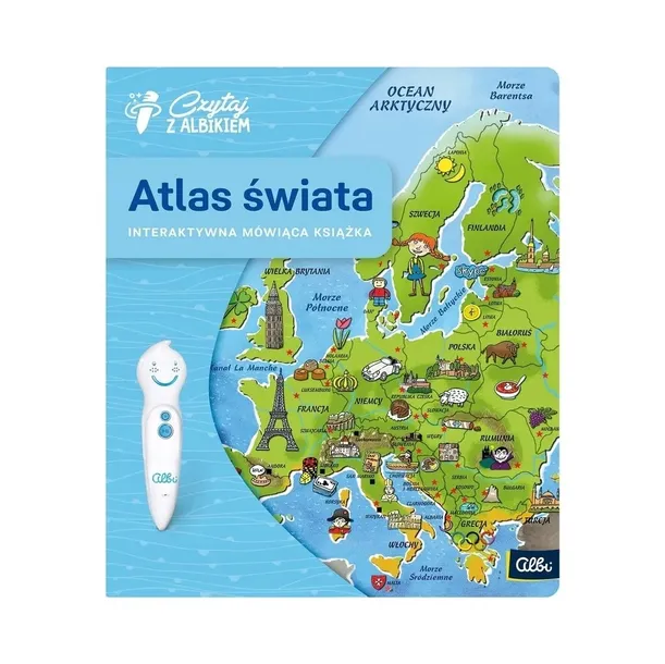 CZYTAJ Z ALBIKIEM. Atlas świata Tereza Kocová PRACA ZBIOROWA