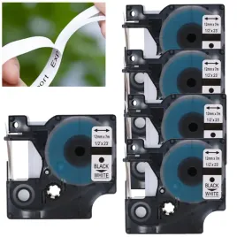 tasma-do-dymo-d1-45013-12mm-7m-biala-lm160-lm280-zestaw-5-szt-s0720530
